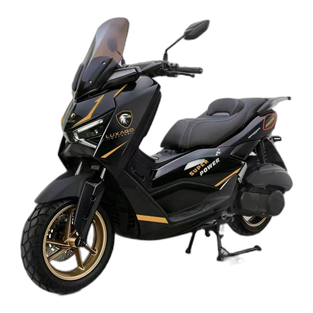 Luxago Motors Warrior 168, finition Noir/Or